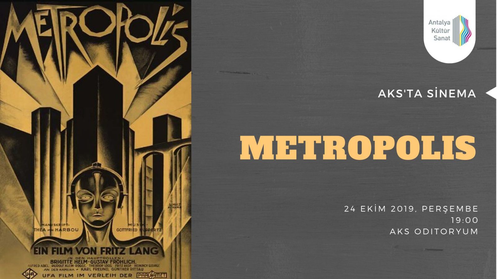 AKS’ta Sinema: Metropolis
